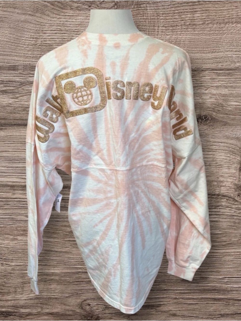 Disney Parks Walt Disney World Briar Rose Gold pink tie-dye long-sleeve Spirit
